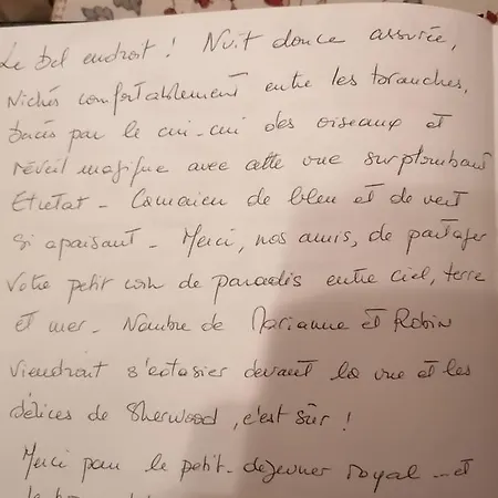 Bed and breakfast Sherwood Tree *